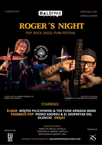 Funk Armada Roger's Temple Castalla January 2025 Concert